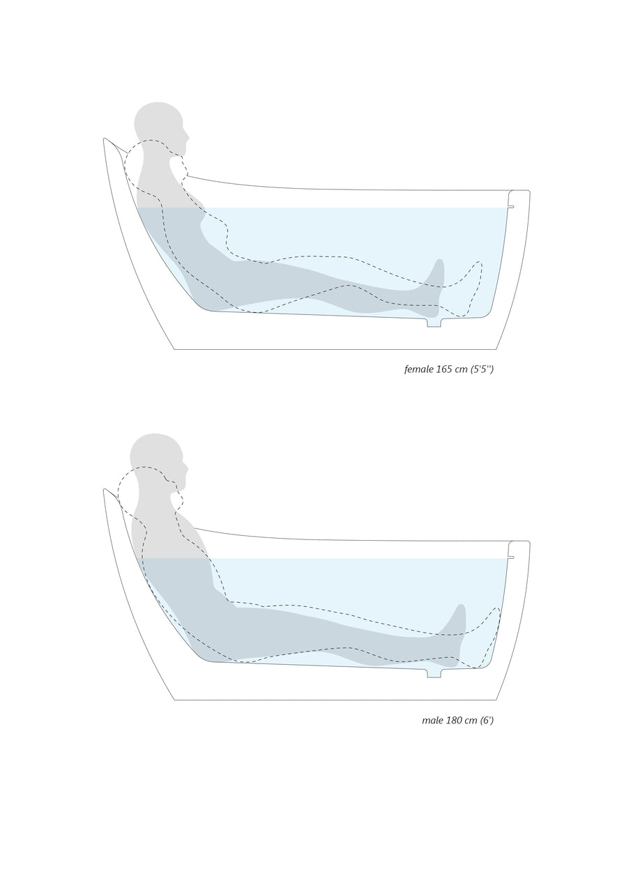 Emmanuelle 2 Freestanding AquateX Bathtub