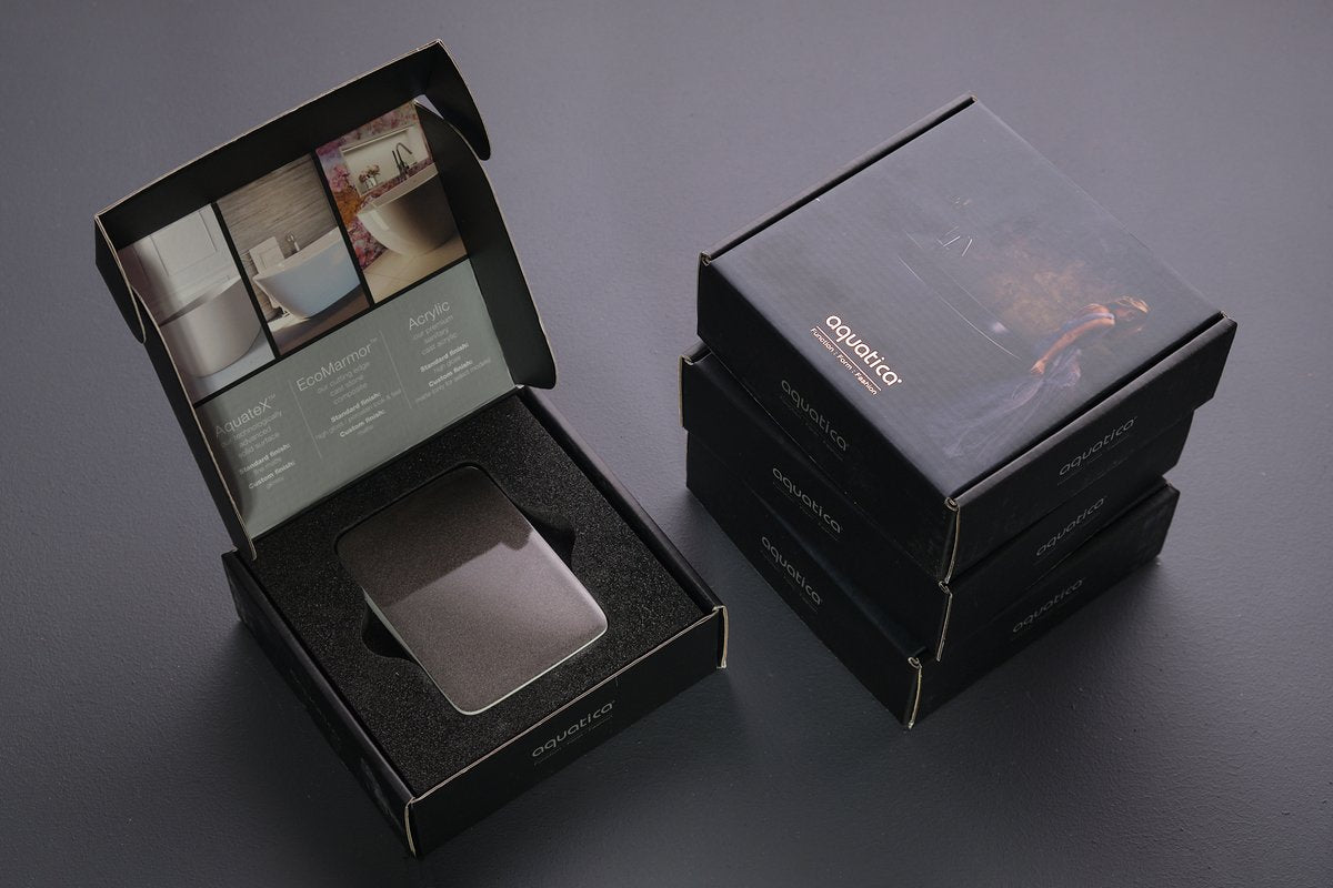 Aquatica AquateX MetalX Gunmetal Material Sample