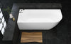 Purescape 118-R Corner Freestanding Bathtub