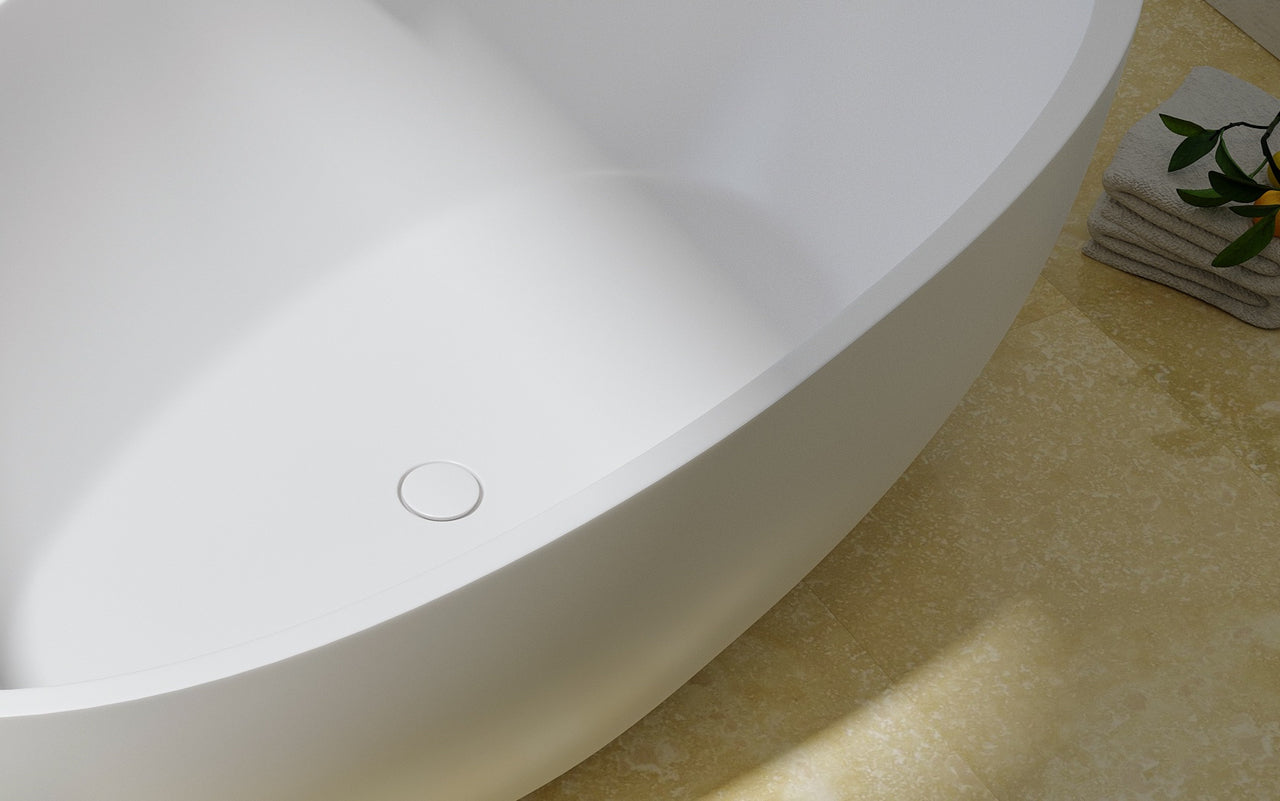 Aquatica Spoon 2 Egg-Shaped Freestanding Bathtub