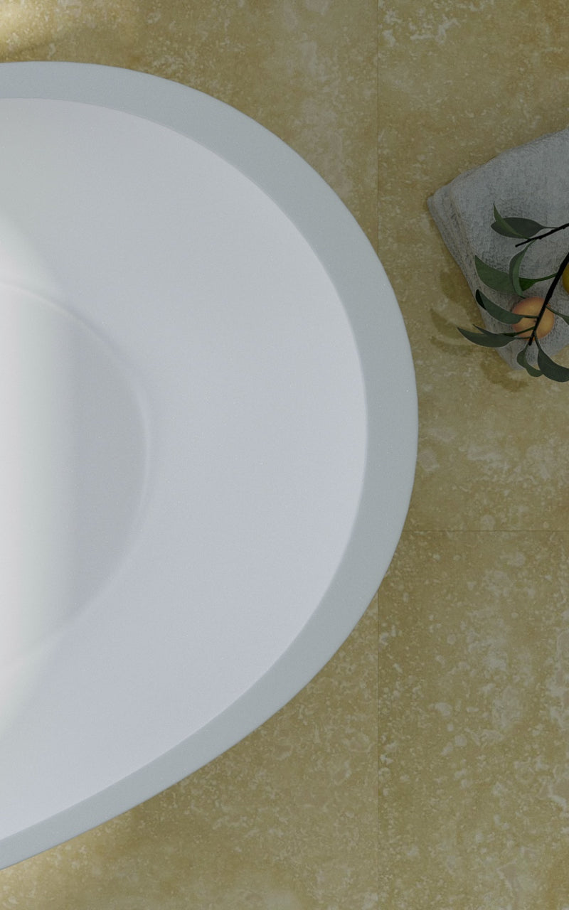Spoon 2 Blck-Wht Stone Bathtub