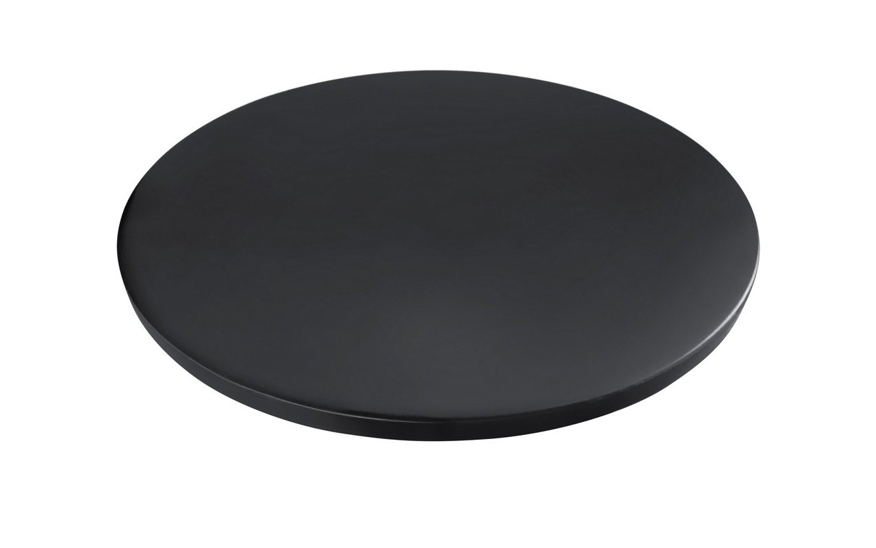 Solace-A Plus Black Round Stone Vessel Sink