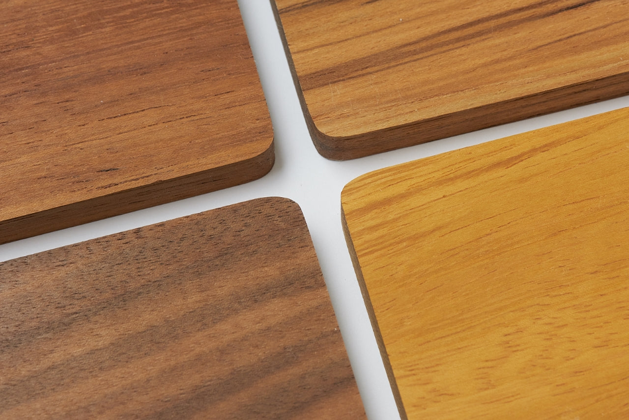 Aquatica Iroko Wood Material Sample