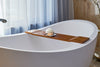 Tidal Waterproof Iroko Wood Bathtub Tray