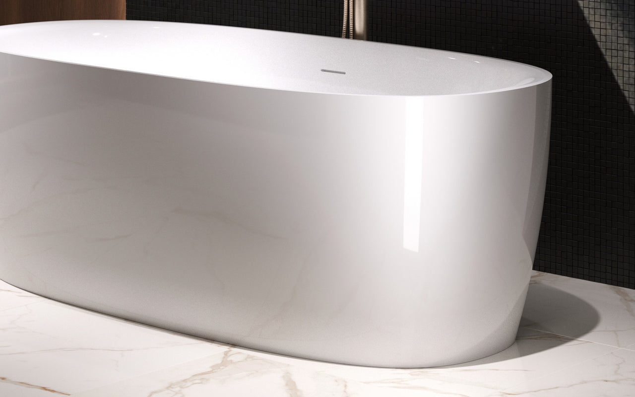 Purescape 045 Oval Freestanding Bathtub (F-303)