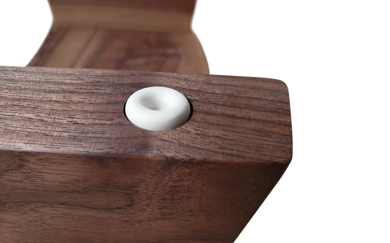 Aquatica True Ofuro American Walnut Step