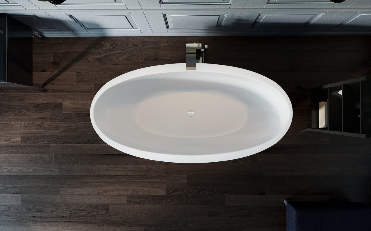 Sensuality-Mini-F-Blck-Wht Stone Bathtub